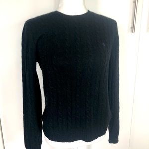 Black Ralph Lauren cashmere sweater